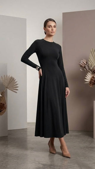 MASAR — Raglan Jersey Dress

Available in Black, Maroon, and Dark Blue