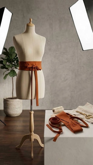 SEMA — Crêpe Obi Wrap Belt