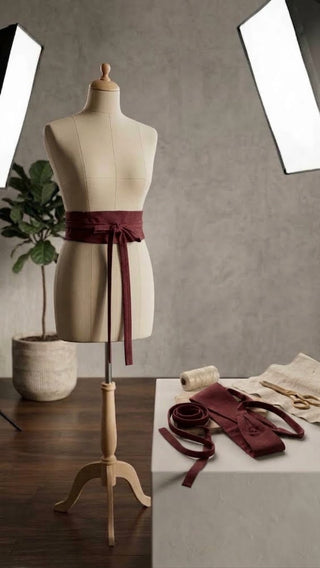 SEMA — Crêpe Obi Wrap Belt