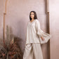 Beige Linen Co - ord Set - fashion by shehna