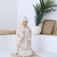 Beige Prayer Abaya - fashion by shehna