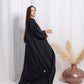 Black Abaya - fashion by shehna