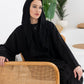 Black Hijab - fashion by shehna