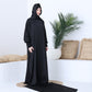 Black Prayer Abaya - fashion by shehna