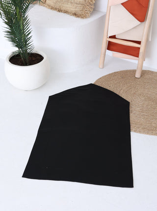 Black Prayer Mat - fashion by shehna