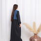 Blue Denim Abaya - fashion by shehna