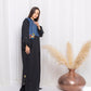 Blue Denim Abaya - fashion by shehna