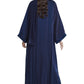 Blue Sheen Abaya - fashion by shehna