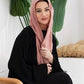 Blush Pink Hijab - fashion by shehna