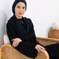 Cobalt Blue Hijab - fashion by shehna