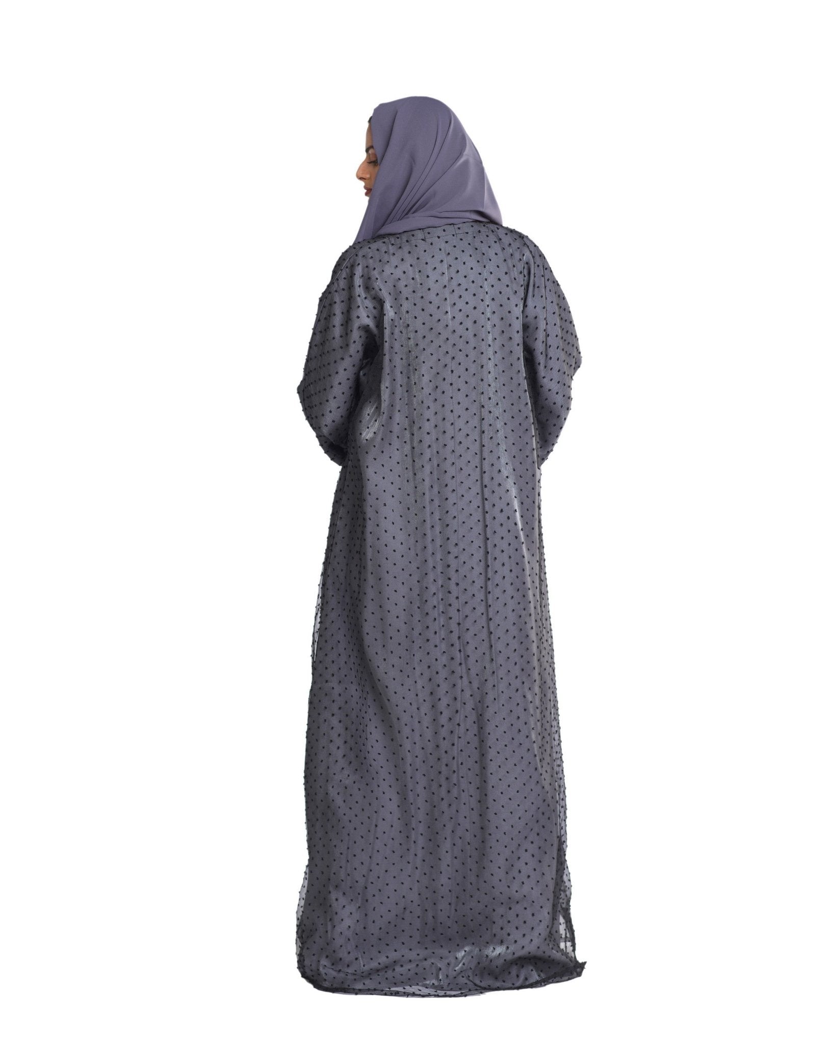 Dusk Dazzle Abaya - fashion by shehna