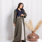 Green Denim Abaya - fashion by shehna