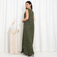 Green Stripe Dress - fashion by shehna