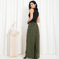 Green Stripe Pants - fashion by shehna