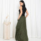 Green Stripe Skirts - fashion by shehna