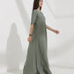 Linen Abaya dress - fashion by shehna