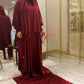 Magenta Prayer Abaya - fashion by shehna