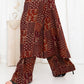 Maroon Floral Check Kimono Dress - fashion by shehna