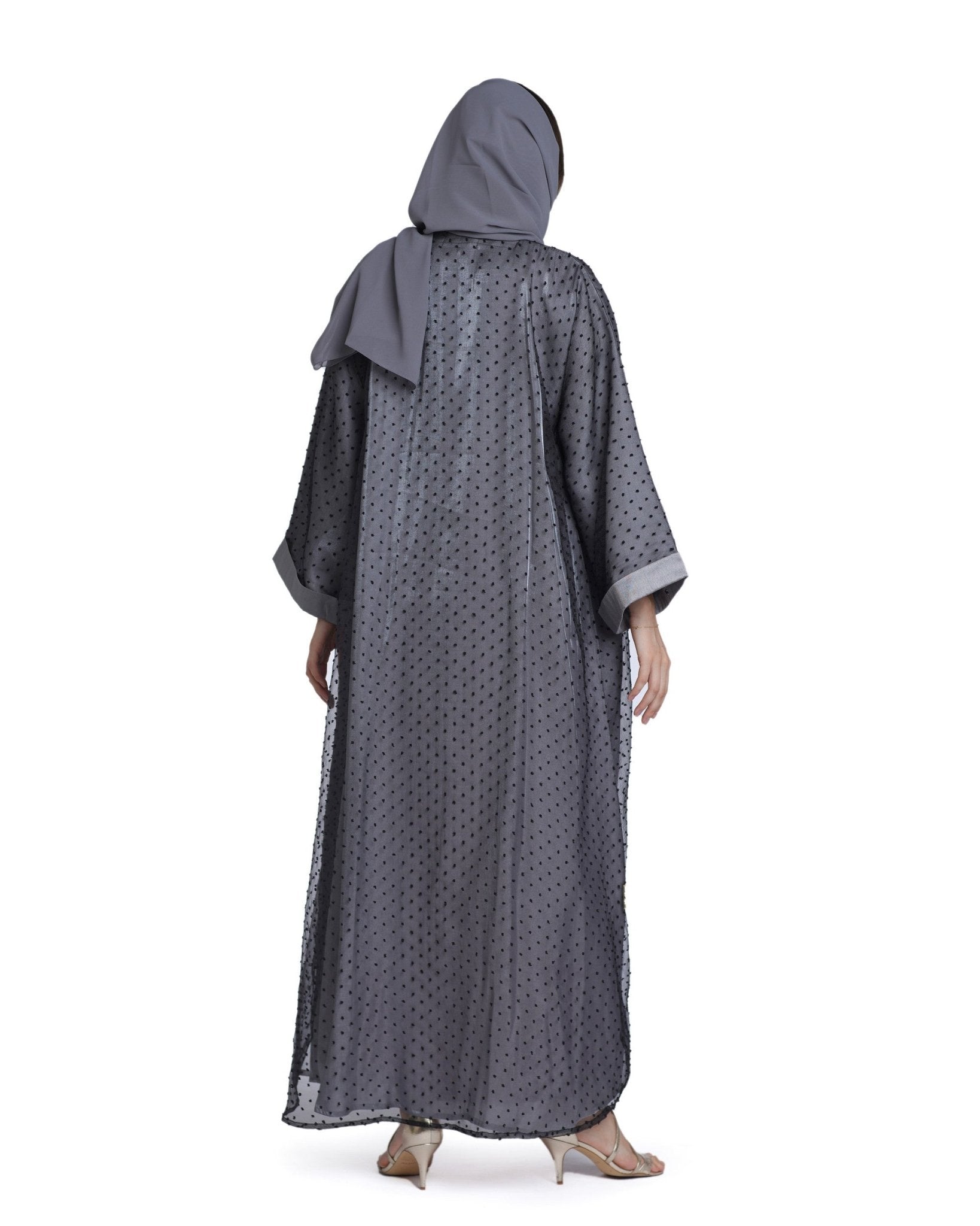 Metallic Dazzle Abaya - fashion by shehna