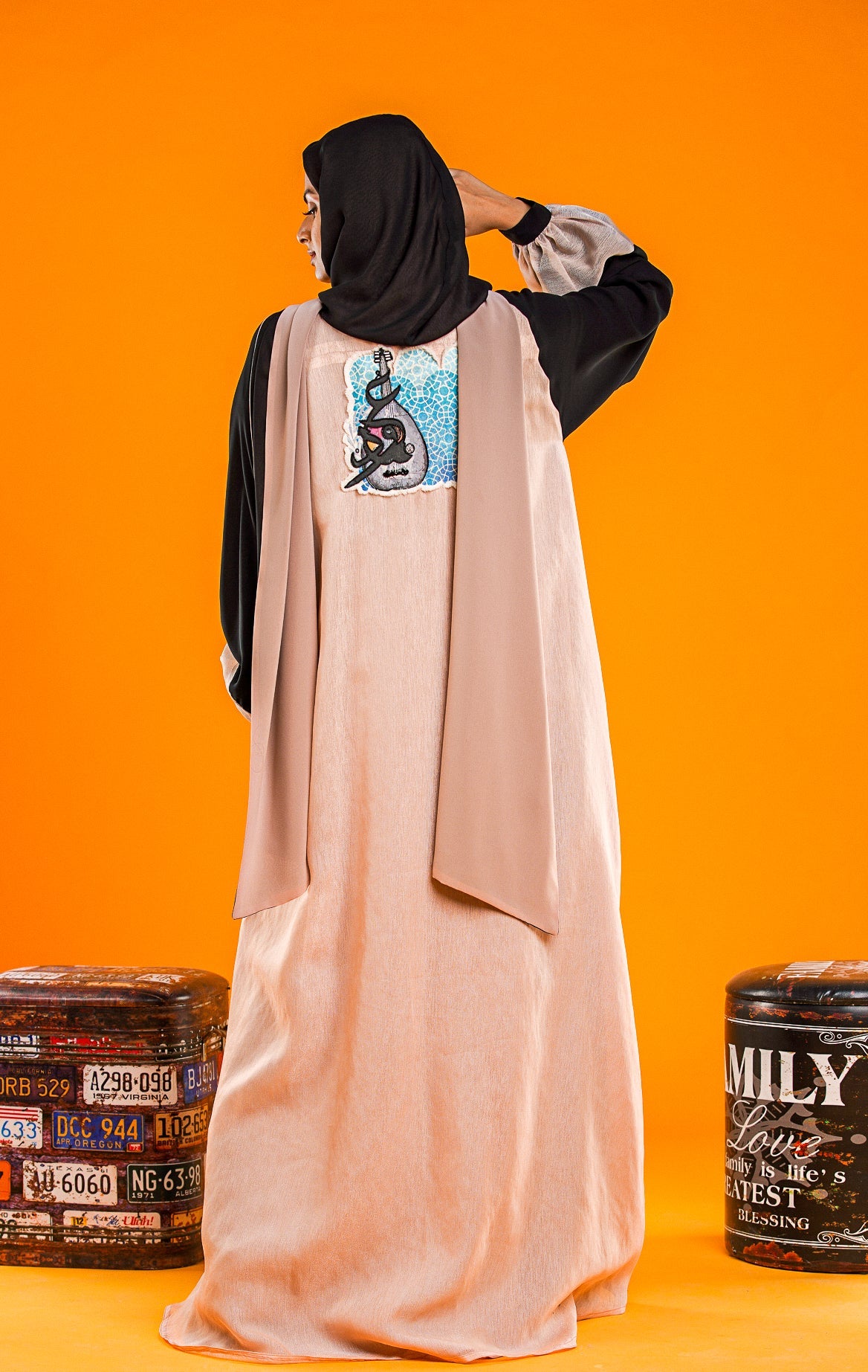 Oud Abaya - fashion by shehna