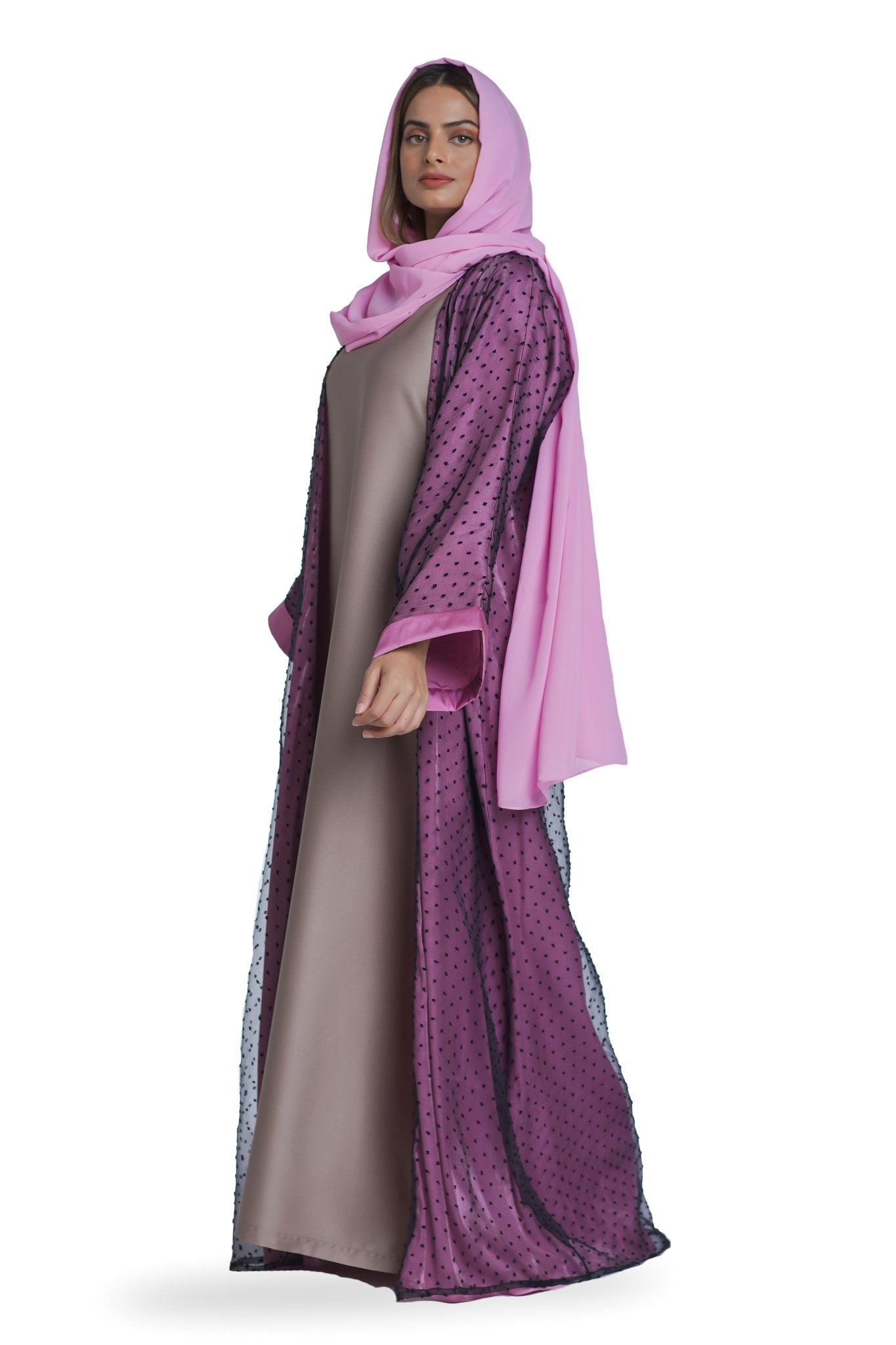 Rose Dazzle Abaya - fashion by shehna