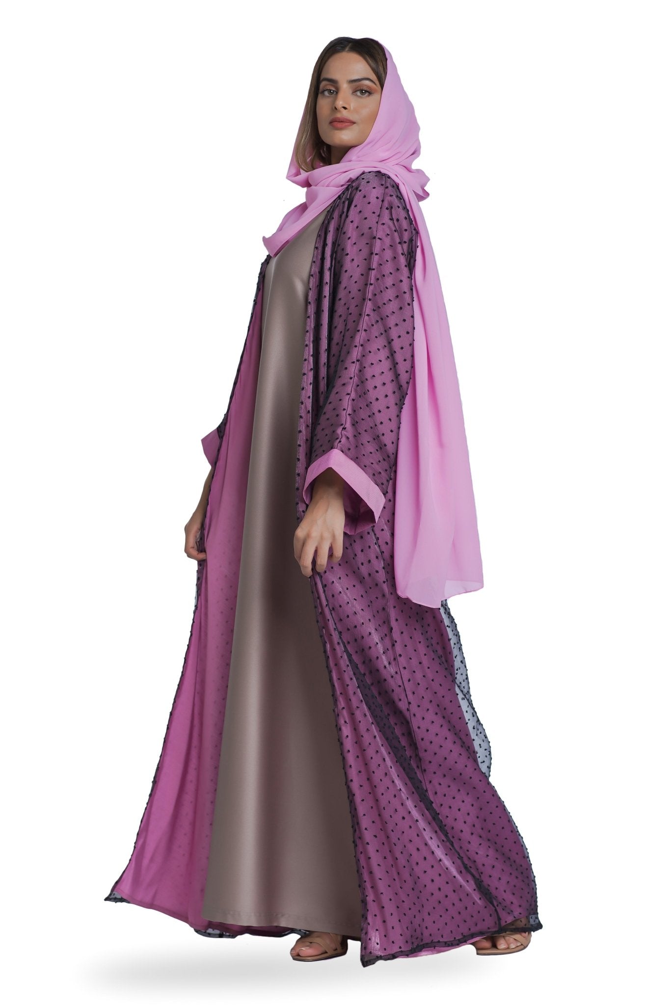 Rose Dazzle Abaya - fashion by shehna