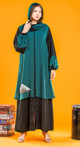 Skyline Abaya - fashion by shehna