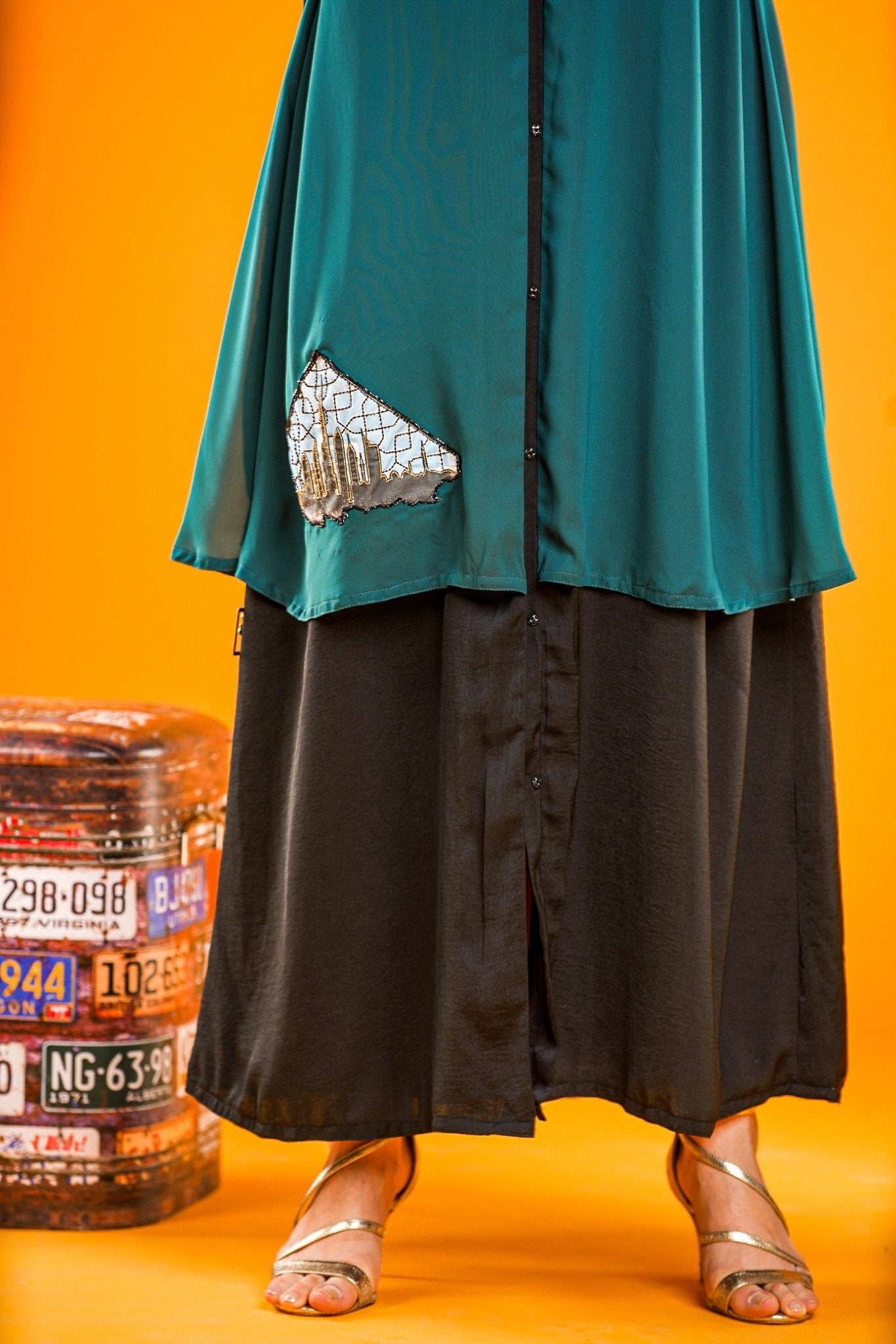 Skyline Abaya - fashion by shehna