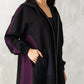 Sporty Purple Long Jacket - fashion by shehna