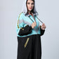 Sporty Teal Grey Abaya - fashion by shehna