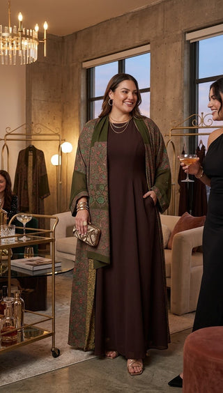 The Qahwa Dress - fashion by shehna