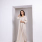 White Linen Inner Dress - fashion by shehna